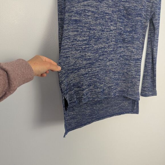 Banana Republic Blue Long Sleeve Tunic Top Women's Small - Picture 4 of 7